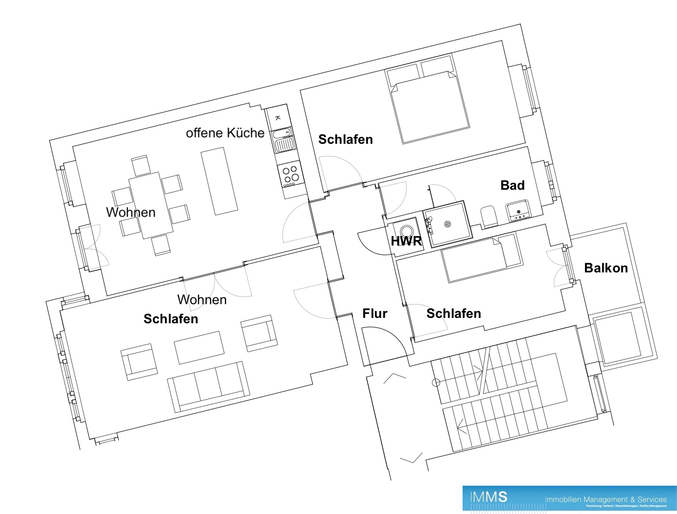 Berlin-Pankow | 3-Zimmer-Altbau-/Gewerbe-Wohnung | ca. 91 m² - Foto 3